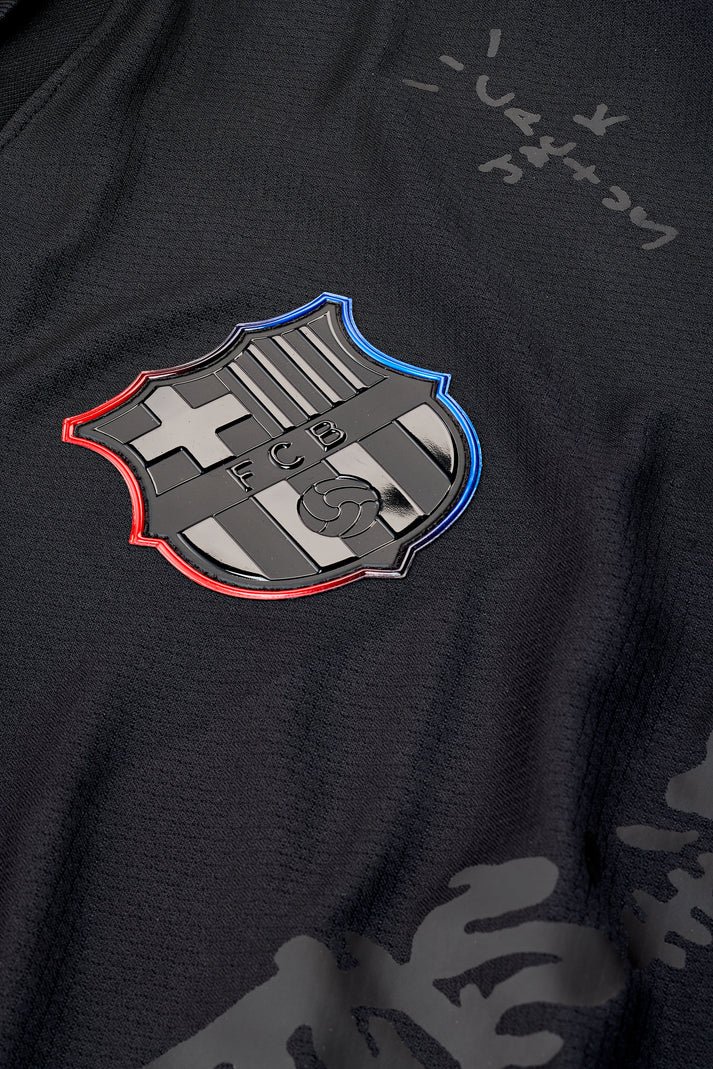 Camiseta FC Barcelona 24/25 talla niño 2ª equipación x Travis Scott