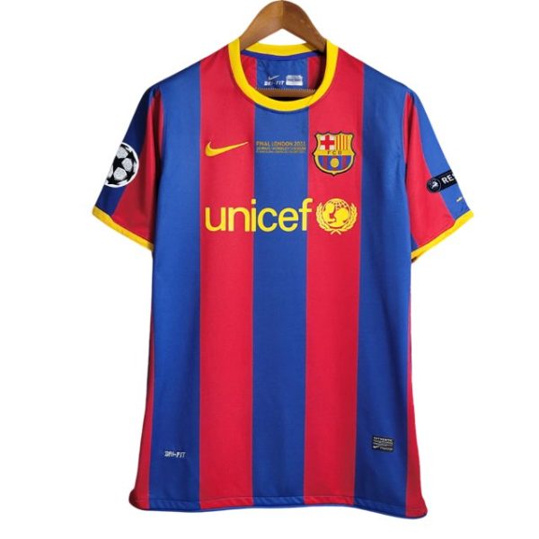 Camiseta Retro FC Barcelona 10/11 1ª Equipación - Edición Final Champions League