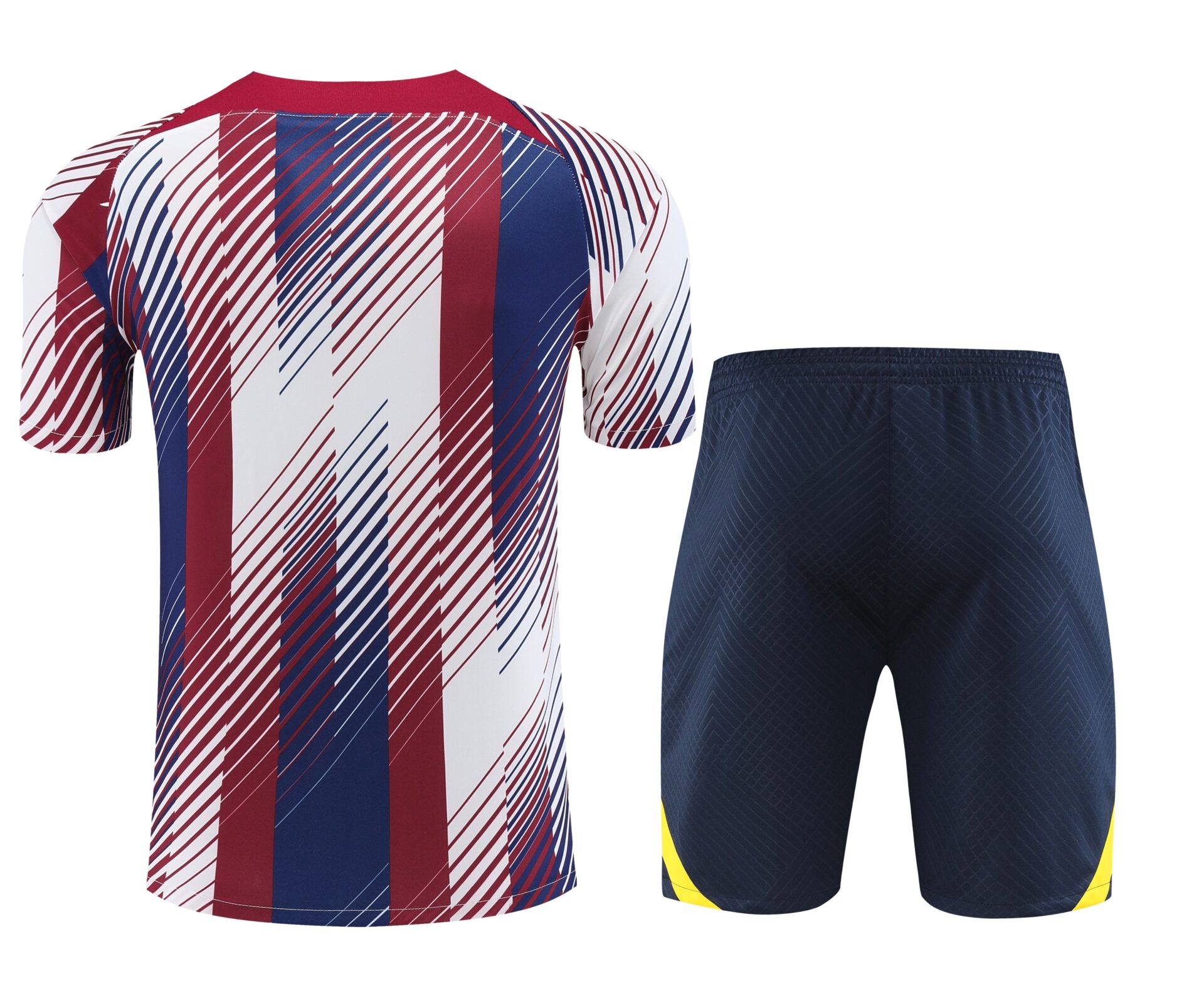 Conjunto de calentamiento FC Barcelona azul blanco y rojo
