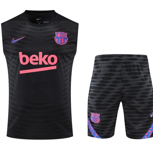 Conjunto tirantes FC Barcelona negro – Diseño 2