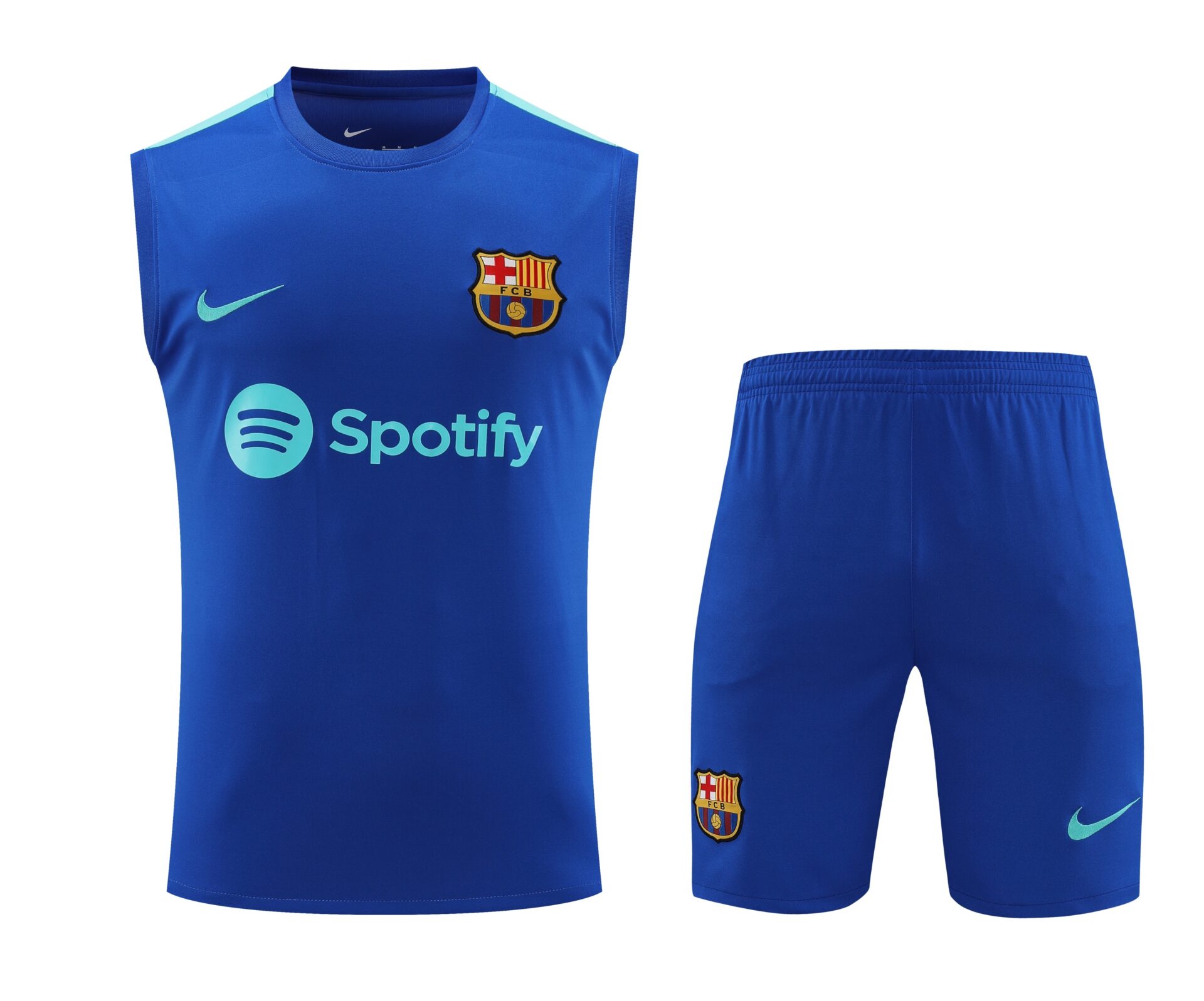 Conjunto tirantes FC Barcelona azul – Diseño 2