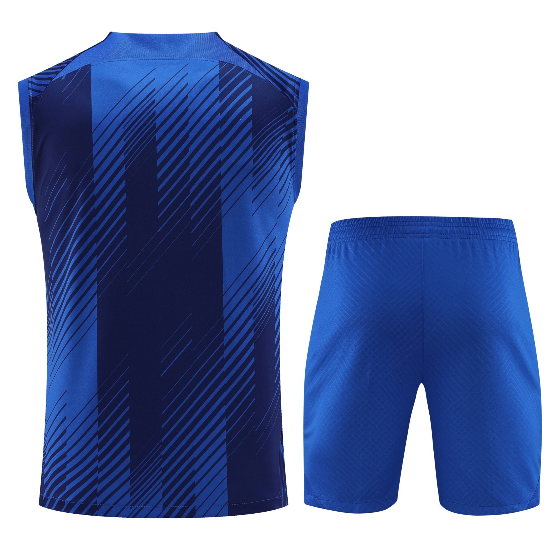Conjunto tirantes FC Barcelona azul oscuro y azul