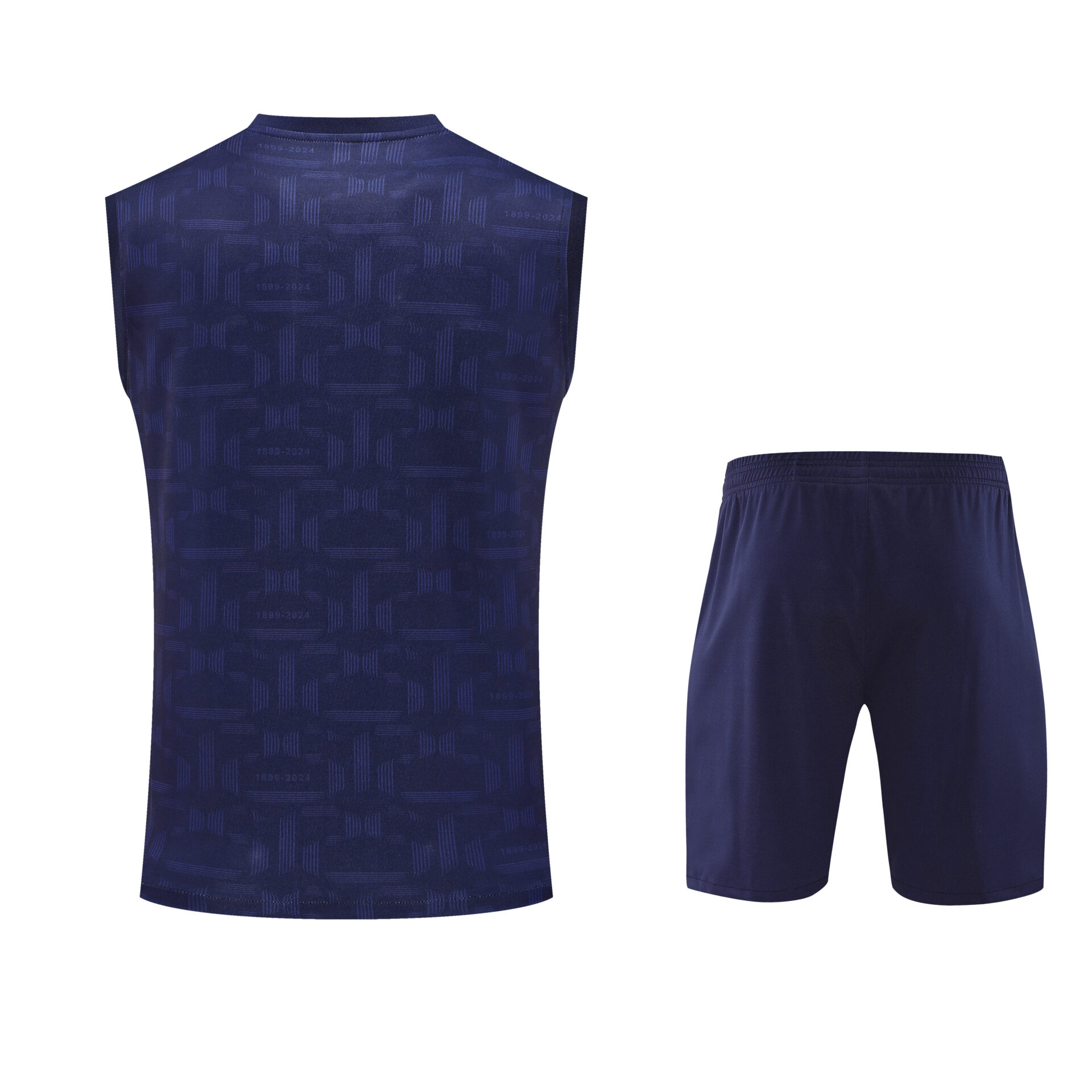 Conjunto tirantes FC Barcelona azul oscuro