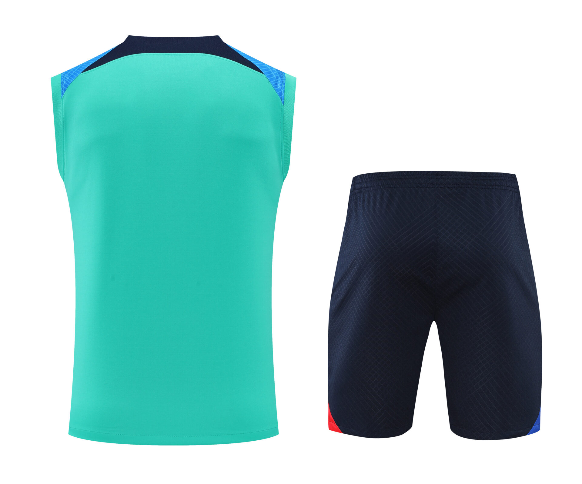 Conjunto tirantes FC Barcelona azul claro y azul