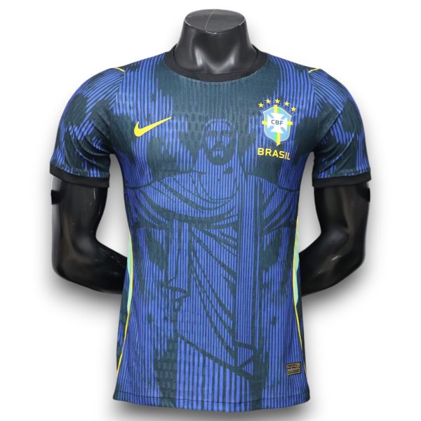 Camiseta Brasil 26/27 Edición Especial Cristo Redentor Azul